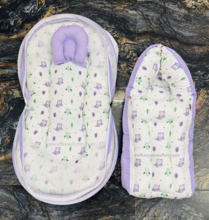 Muslin Bed & Carry Bed Combo (Premium Muslin Combo)