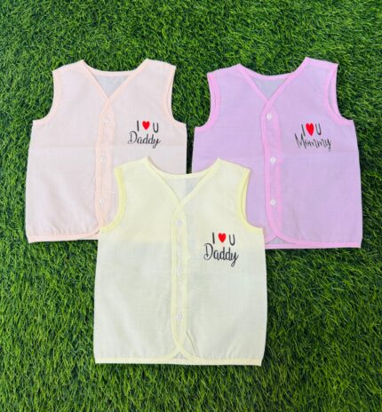 100% Cotton Plain Color Jabla Pack of 3