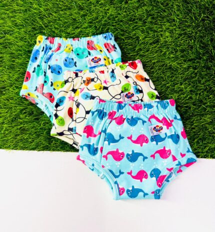 Padded Underwear Pack Of 3 (1 - 2 Years)