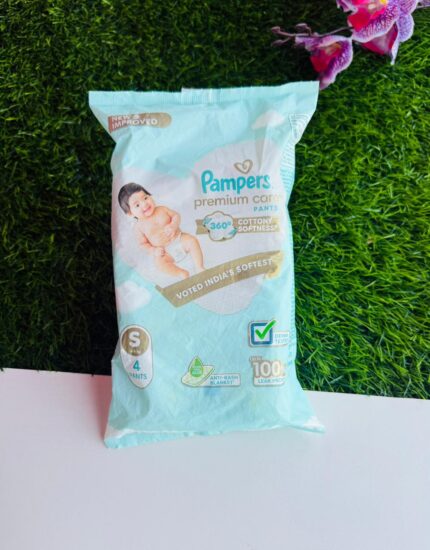 Disposable Diaper Pampers Premium Pack Of 4