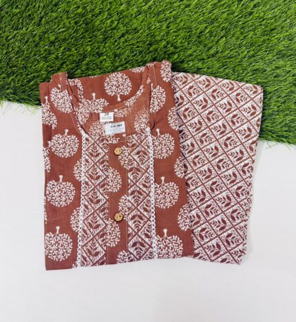 Cotton Co-Ord set (Size Medium)