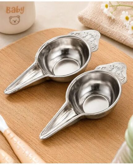 Traditional Stainless Steel Baby Medicine Feeder (Paladai)  Safe & Hygienic Feeding Cup for Newborns & Infants Paladai Gokarana /Uggu Ginne / Bondla / Jhinook
