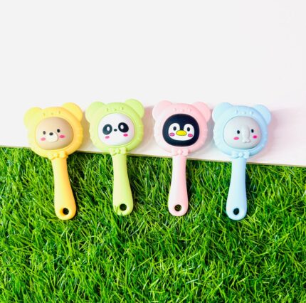 Silicone Baby Rattle Teether
