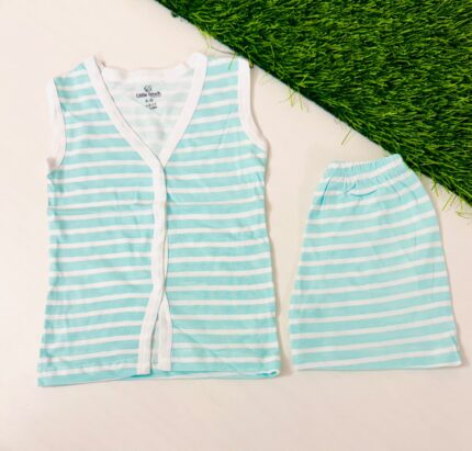 Jabla with Shorts 3-6 Months | Soft Cotton Baby Outfit Set