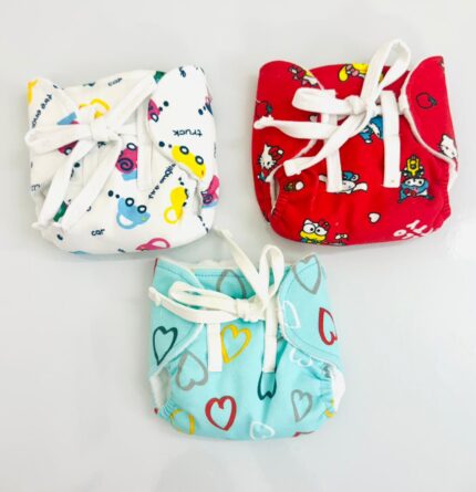 Padded Dry Feel Nappy | Soft & Absorbent Reusable Baby Cloth Nappy